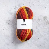 Järbo Garn AB Raggi Garn Lanka Villasekoite 100 g Buffalo Soldier (33) Järbo