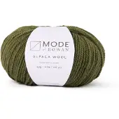 DMC Alpaca Wool alpakka villasekoite 50 gr Olive 018 Mode at Rowan