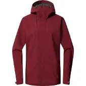 Haglöfs Women's Breeze Proof Jacket Carmine Red Kuoritakit S