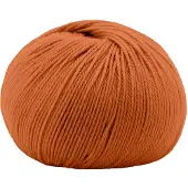 Adlibris Vip merino/kashmir lanka 50 gr Arancio 8433 Lana Gatto