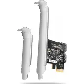Axagon 2x SATA III 6G -lisäkortti, PCIe 3.0 x1