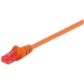 Microconnect RJ45 Cat.6 -kaapeli, 15 m, oranssi