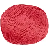 Adlibris Silky 100% silke 50 gr. Geranio 31349 Lana Gatto
