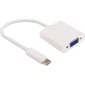 Microconnect USB-C – VGA -sovitin, valkoinen