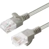 Microconnect Cat6 U/UTP RJ45 20m -verkkokaapeli, harmaa