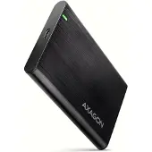 Axagon Ulkoinen kotelo 2.5" SATA III 6G HDD/SSD-levylle, 3.2 Gen1 USB-C, musta