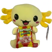 Kawaii Snaxolotl Squashie Keltainen Pehmolelu 24 cm