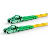 Microconnect OS2 LSZH LC/APC-LC/APC 10m -valokuitukaapeli, keltainen