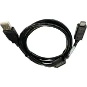 Honeywell CBL-500-120-S00-06, 1,2 m, USB A, USB C, Musta