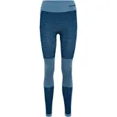 Hummel Hmlclea Seamless Mid Waist Tights - Blue - L