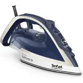 Tefal Ultimate Pure FV6812E0 iron Steam iron 2800 W Blue, Silver