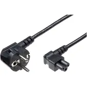 Microconnect Laitekaapeli, kulma CEE 7/7 - kulma IEC C5, 3m