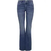 ONLY Onlphoebe Lw B-P Flare Dnm Pim454 Noos - Blue - 33 x 32