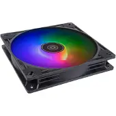 Silverstone VISTA 140 ARGB, 140mm PWM-laitetuuletin, musta