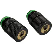 Bitspower water-exhaust fitting (Glorious Black) (2 PCS )