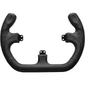 Asetek Open D Black Leather Rim -ohjauspyörä