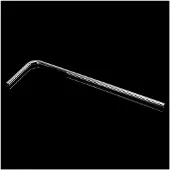 BARROW Kupfer Hardtube, 16/14mm, 90 Grad - 630mm, Schwarz