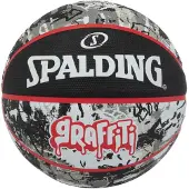 Spalding Graffiti Basketball Ball Harmaa 7