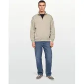 Rip Curl Premium Surf Qtr Zip Crew - Beige - XL