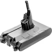 CoreParts Dyson V8 SV10 2600mAh 21.6V -käsikäyttöisen imurin akku, musta