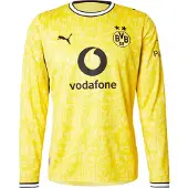 Puma Borussia Dortmund Home Jersey Replica Ls - Yellow - S