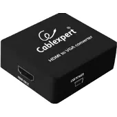Cablexpert VGA HDMI F/F czarny