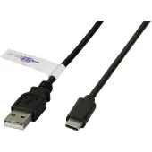 EFB NORDIC K5258SW.1 USB cable USB 2.0 1 m USB A USB C Black (K5258SW.1)
