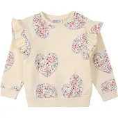 Name it Nmfkiwile Ls Nreg Sweat Unb - Cream - 98