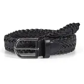 Howard London Braided Belt Ruben - Black - 95