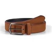Howard London Suede Leather Belt Zack - Brown - 95
