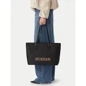 Love Moschino Shopperit 39 cm Musta