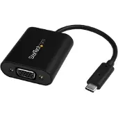 StarTech.com Usb-c To Vga Adapter Musta