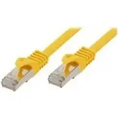Shiverpeaks BASIC-S patch cable - 1 m - yellow - Keltainen - 1m