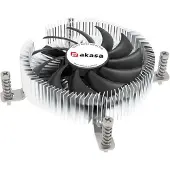 Akasa Aluminium Thin Mini-ITX Cooler with Copper Core, LGA1700, 65W TDP (AK-CC6610EP01)
