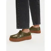 Clarks Torhill Bee D - Green - 37.5