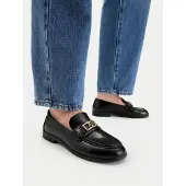 Armani Exchange for woman. XW002579AF17474UC001 Moccasins Elegant black (38), Flat, 1 to 3 cm, None, Casual, Party, Classic