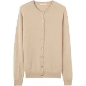 GOBI Cashmere Neuletakki 'Essential' vaaleabeige