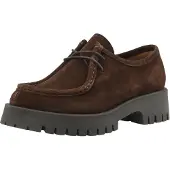 Bianco Bialeo Moc Toe Shoe Suede - Brown - 37