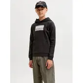 Jack & jones Junior Collegepaita 'JCOFusion' harmaa / vaaleanharmaa / musta