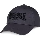 Lonsdale Lippalakki 'FLIXTON' tummanharmaa