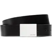 Calvin Klein Leather Plaque Vyö