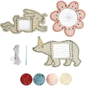 Micki Vävramar 3 Figurer - Cream - ONE SIZE