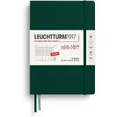 Adlibris Week Planner 18m 26-27 A5 Forest Green Leuchtturm1917