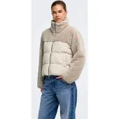 ONLY Talvitakki 'ONLWanja' kerma / tummabeige