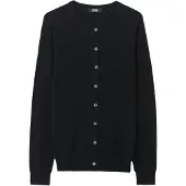 GOBI Cashmere Neuletakki 'Essential' musta denim