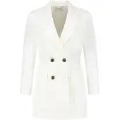 Vulto Bleiseri 'White Linen Jacket' valkoinen