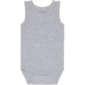 Minymo Body W/O Sleeves - Grey - 62