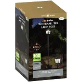 SMART GARDEN Aurinkokennovalaisin Whitehall 365, himmennettävä, Musta, Metalli, Moderni, aurinkokennovalaisin