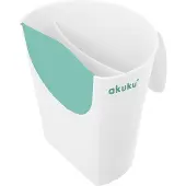 Akuku Shampoo rinse cup WHITE