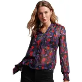 Superdry Studios Chiffon Pitkähihainen Pusero